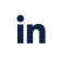 Social Icons_Linkedin - Ivory